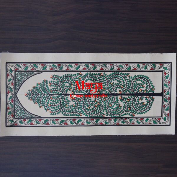 Patachitra Tree of life Wall Painting