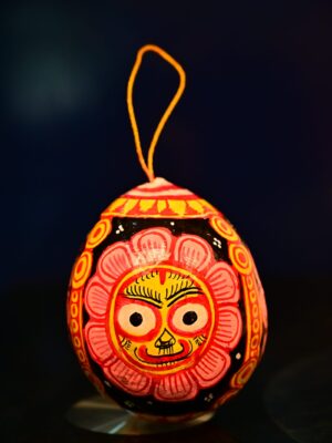 Hanging coconut Patachitra