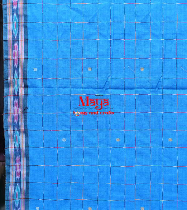 SKY BLUE CHECK SUTA LUGA