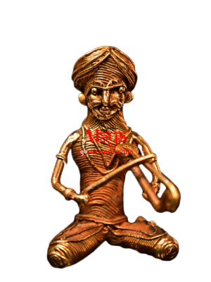 Dhokra Tribal Man (Set of Three)