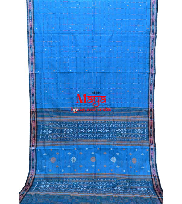 SKY BLUE CHECK SUTA LUGA
