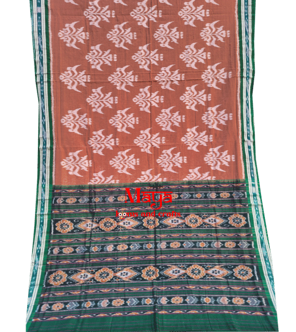 Khandua Cotton Brown Green