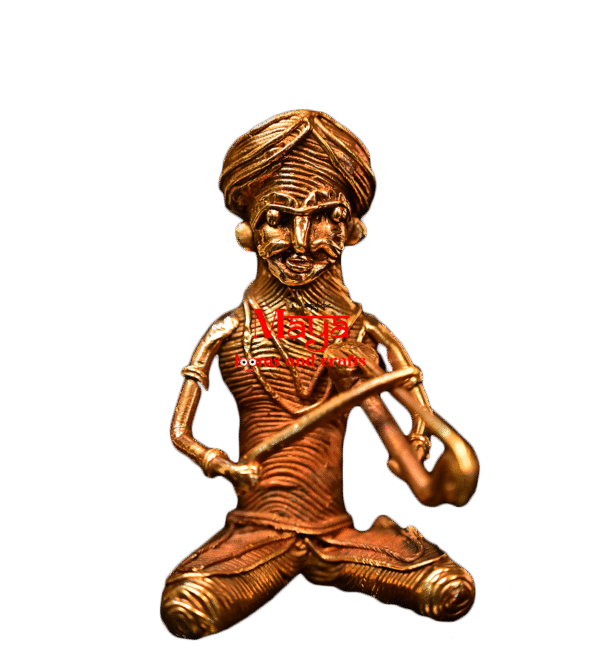 Dhokra Tribal Man (Set of Three)