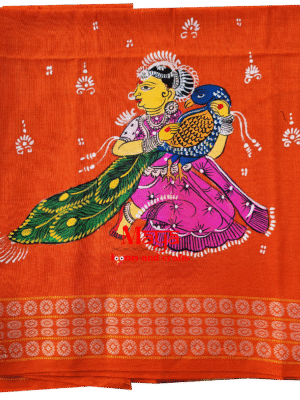 Hand Painted Blouse Piece