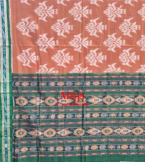Khandua Cotton Brown Green