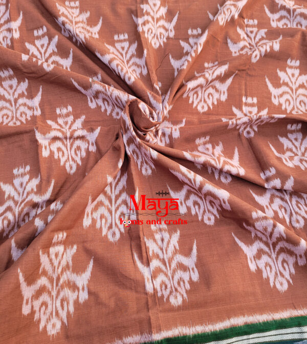 Khandua Cotton Brown Green