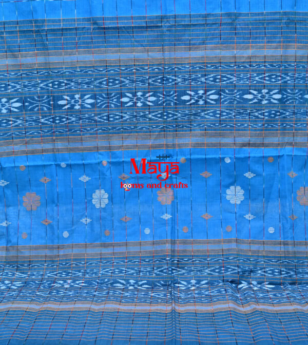 SKY BLUE CHECK SUTA LUGA