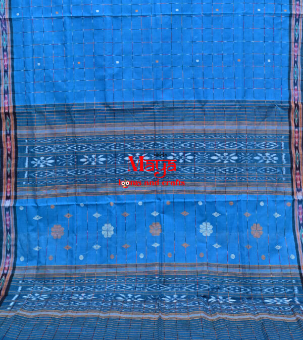 SKY BLUE CHECK SUTA LUGA