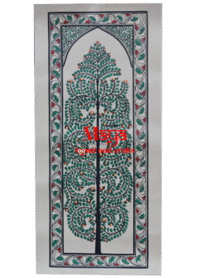 Patachitra Tree of life Wall Painting