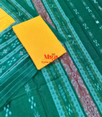 Sambalpuri Cotton Suit Set (Yellow+Green)