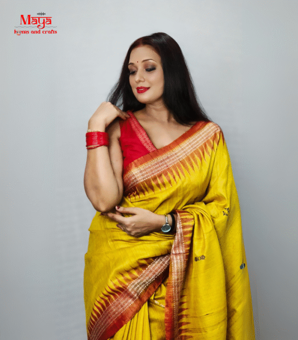 Dashabataram Tussar Silk Saree