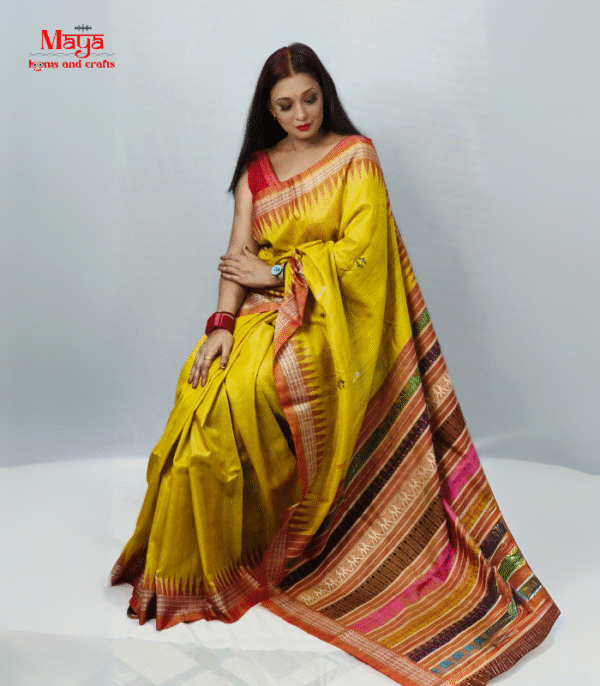 Dashabataram Tussar Silk Saree