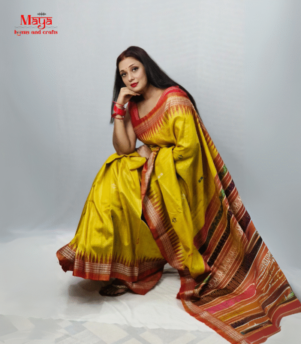 Dashabataram Tussar Silk Saree