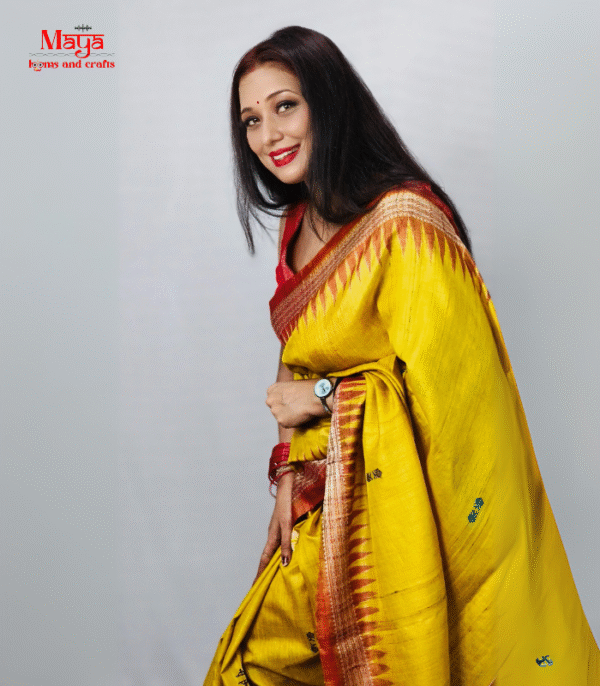 Dashabataram Tussar Silk Saree