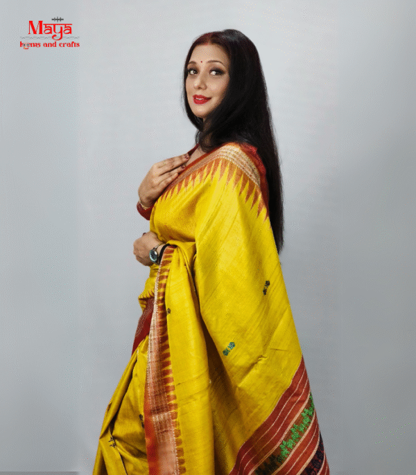 Dashabataram Tussar Silk Saree