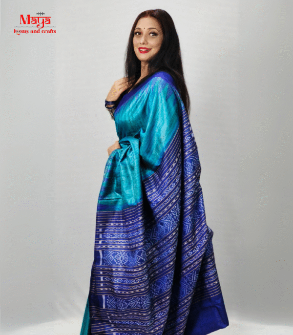 Ghicha Tussar Silk Saree